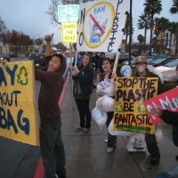 Ban the palstic bag march